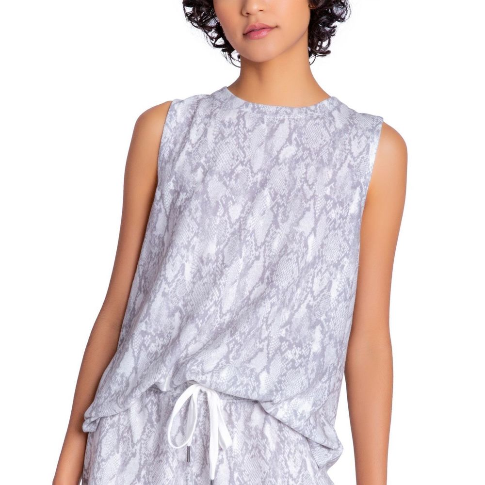 Insomniax Womens Peached Jersey Pajama Tank Top Only,1-Piece,Small